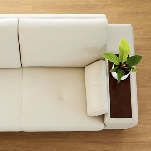 로코코 앤다이브 카우 천연가죽 소파 4인용_이미지