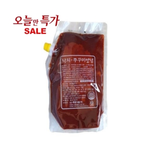 낙지 쭈꾸미 볶음 양념 소스 2kgx5개 업소용 해물 오징어 낙곱새 매콤 양념장