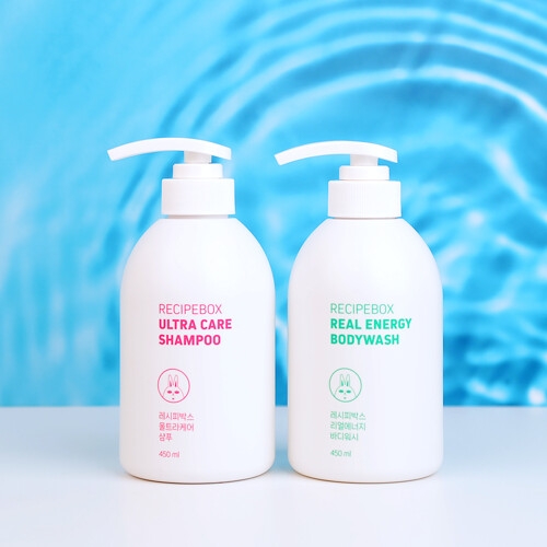 울트라케어 키즈 샴푸 450ml+리얼에너지 바디워시 450ml 2종세트