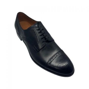 발리 5359536 Brooking 6301284 Mens Black Calf Plain Leather Oxford Shoes ..