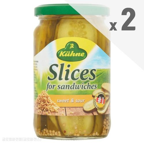 퀴네 샌드위치 피클 330g