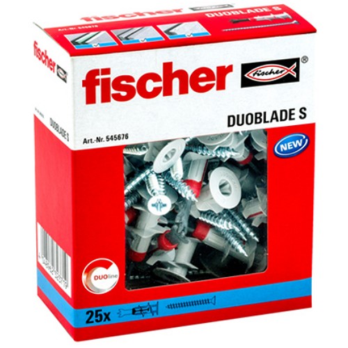 피셔 석고보드용 듀오 블레이드S 앵커 (25pcs)