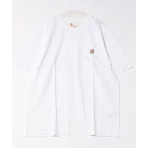 워크웨어 반소매 워커 포켓 크루 넥 티셔츠 S/S 미드웨이트 K87 화이트 10279744 128238534