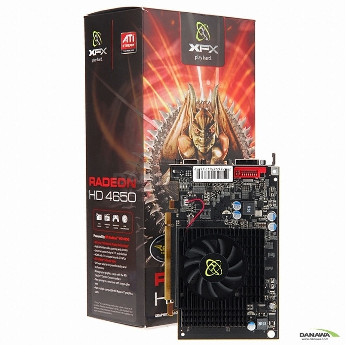 XFX �󵥿� HD 4650 D2 512MB