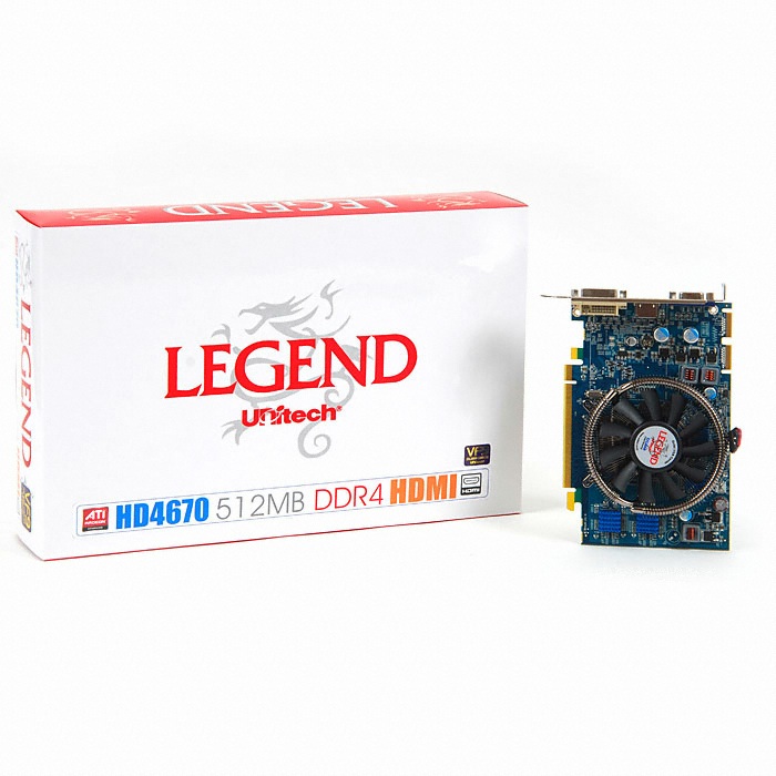 ���������� LEGEND �󵥿� HD 4670 HDMI D4 512MB VF9