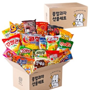 간식꾸러미 과자 한가득 선물 세트 스낵박스 꾸러미 1161382