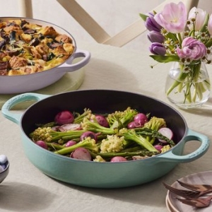 르크루제 시그니처 에브리데이팬 (28cm+유리뚜껑)_이미지