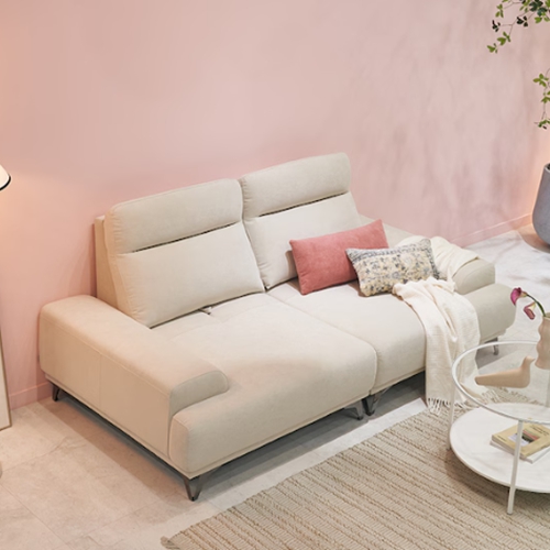 페다 베라 스윙 패브릭 소파 3인용 (스툴별도)_이미지