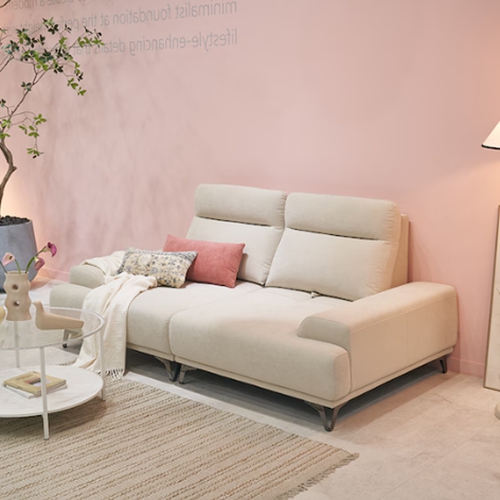 페다 베라 스윙 패브릭 소파 3인용 (스툴별도)_이미지