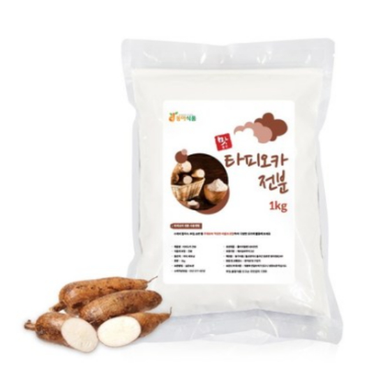 동아식품 타피오카 일반 전분 1kg (2개)
