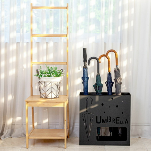 설렘하우스 철제 사각 우산꽂이 대형