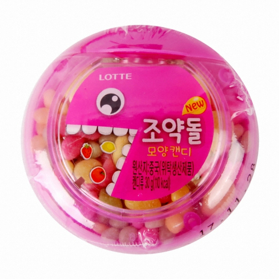롯데웰푸드 조약돌모양 캔디 30g (12개)_이미지