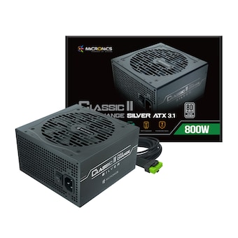 마이크로닉스 Classic II 풀체인지 <b>800W</b> 80PLUS실버 ATX3.1