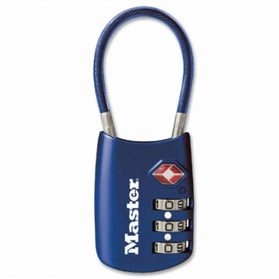마스터락 TSA 와이어 넘버 열쇠 4688D