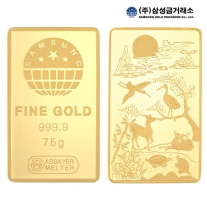 삼성금거래소 포나인 골드바 75g (1개)_이미지