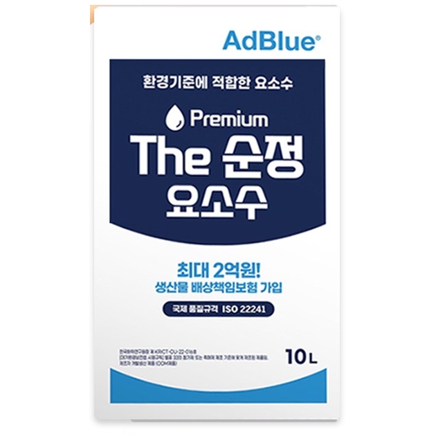 에이원케미칼 프리미엄 THE 순정 요소수 10L이미지입니다. 누르면 해당 게시물로 새창이동합니다.