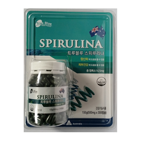 RBK 트루블루 스피루리나 300캡슐 (1개)