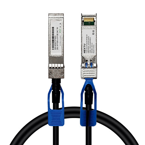 이지넷유비쿼터스 NEXTU 디슈팅 25G SFP28 DAC 케이블 (3m, SFP25G-DAC03)_이미지