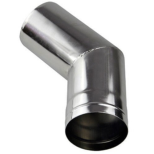 위너웰 화목난로 전용 45도 연통 (89mm)_이미지