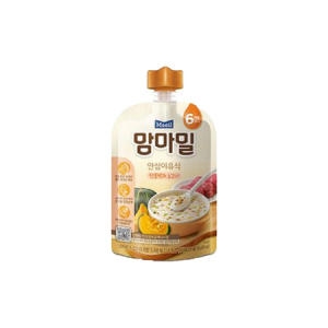 매일유업 맘마밀 안심이유식 단호박과 소고기 100g