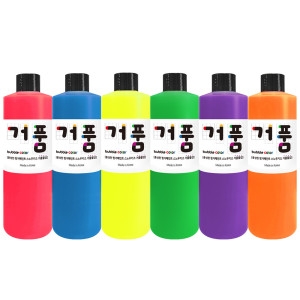 쓰임받는사람들 스노우키즈 거품물감 250ml (6색)_이미지