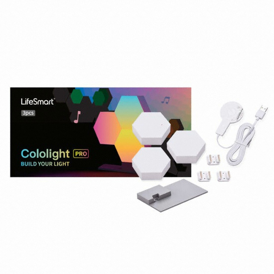 라이프스마트 LED 컬러라이트 프로 베이직 키트 모듈 무드등_이미지