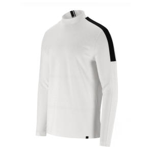 엘르골프 배색 자가드 목크넥 티셔츠 6K55451_이미지