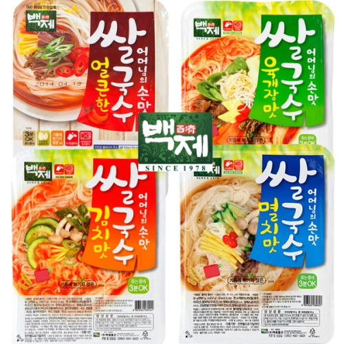 쌀국수 멸치맛/김치맛/육개장맛/얼큰한맛 30개/컵라면
