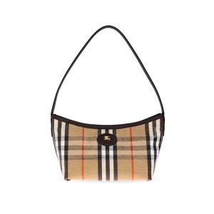 버버리 하이랜드 바게트 미니 숄더백 샌드 8112278_이미지