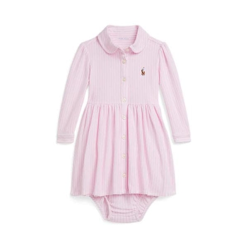 랄프로렌 폴로 랄프 로렌 베이비 여아 스트라이프 메시 옥스포드 원피스 CWPODRSF3D20689650 808879