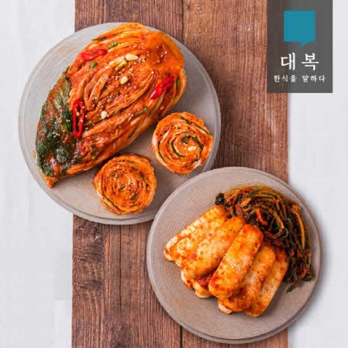  대복 포기김치5kg+총각김치3kg [1개]
