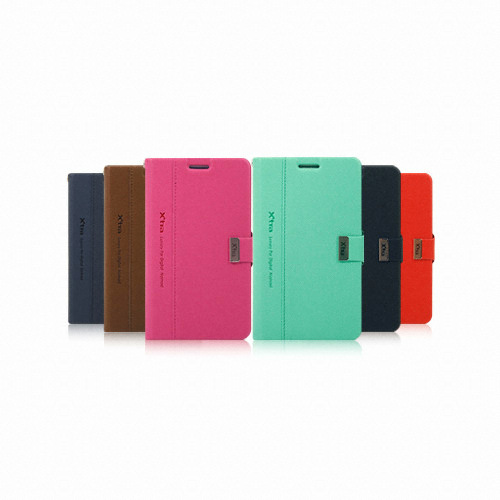 XTRA 갤럭시 윈 엑스트라 뉴아이라인 다이어리 가죽케이스_이미지