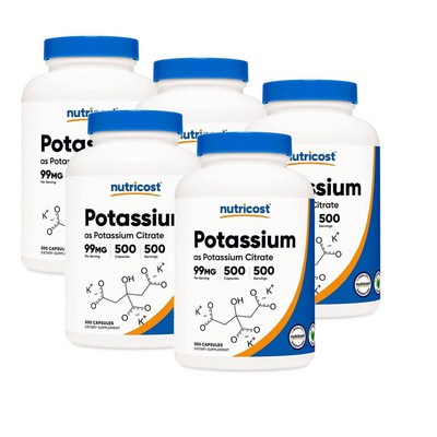 뉴트리코스트 칼륨 99mg 500캡슐 (5개)_이미지