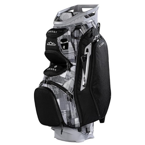 C130 경량 카트백 크로스해치 블랙