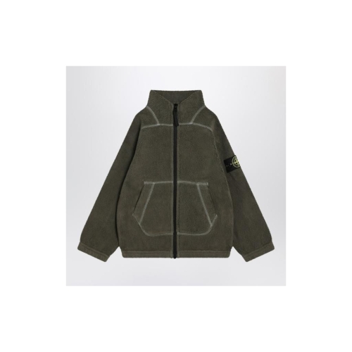 에스티오 NE ISLAND Military green terry cloth sweatshirt 6100008S0181/XL_ NE-..