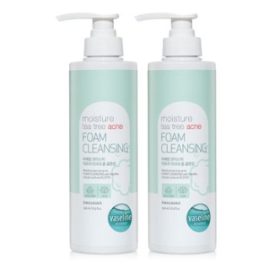 웰코스 바세린 모이스처 티트리 아크네 폼 클렌징 500ml (2개)_이미지