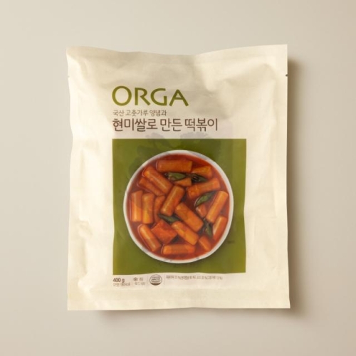 올가 현미쌀로 만든 떡볶이 400g (1개)_이미지