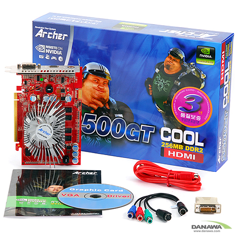 Archer 지포스 8500GT COOL HDMI 256MB_이미지
