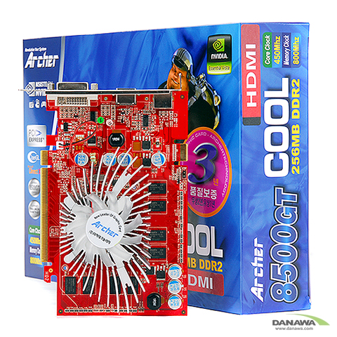 Archer ������ 8500GT COOL HDMI 256MB
