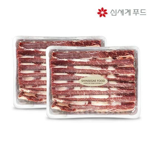 신세계푸드 미국산 LA갈비 꽃갈비 1kg (2개)_이미지
