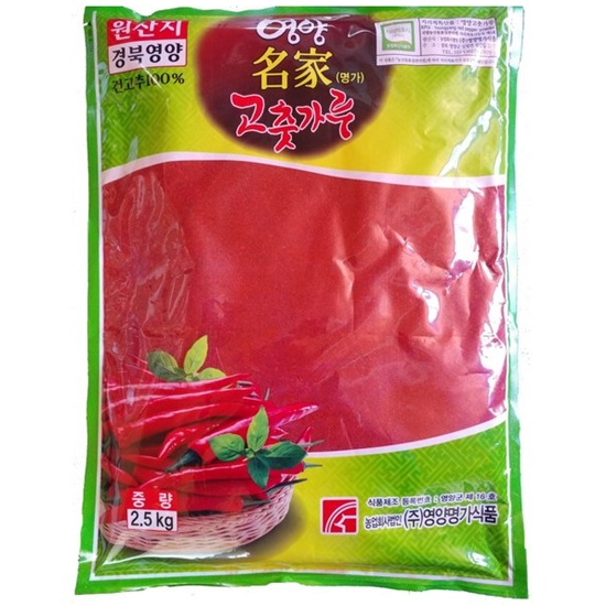 영양명가식품 24년 영양 명가 고춧가루 보통맛 2.5kg (1개)_이미지