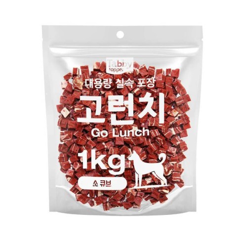 테비토퍼 고런치 소 큐브 1kg (1개)