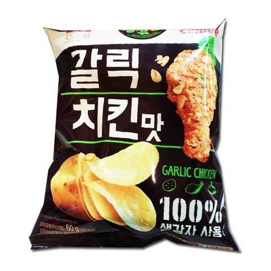 해태제과 생생칩 갈릭치킨맛 60g (16개)