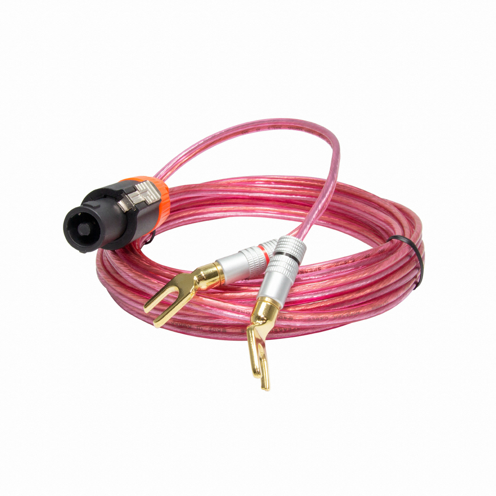 마하링크 국산 50C 콤보 스피콘 TO 말굽 케이블 (ML-C5SM15, 15M)_이미지