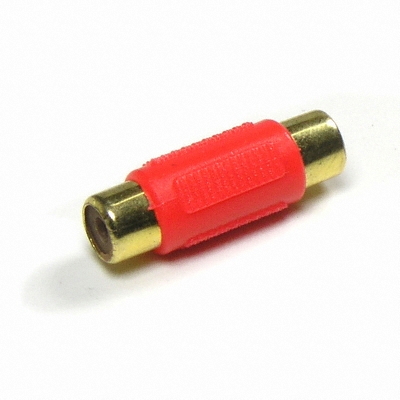 라이트컴 COMS G0385 RCA 연장 젠더 (빨강)