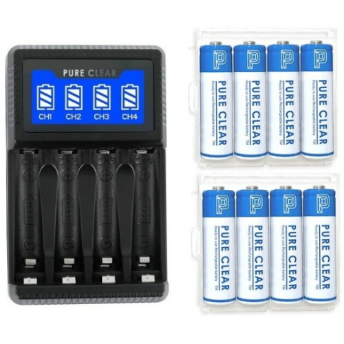 ǻ��Ŭ���� 4���� AA/AAA ������ USB ������ SW-4N + AA 8��