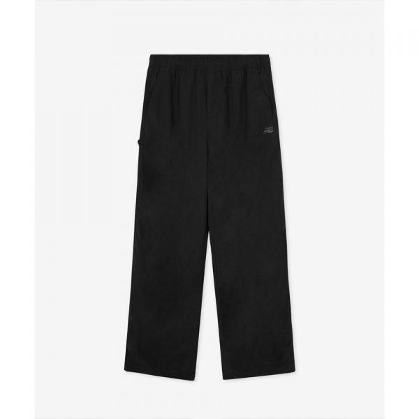 NBNTG31803 UNI 에센셜 헤리티지 2WAY 우븐 와이드 팬츠 BLACK