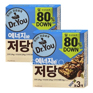 오리온 에너지바 저당 50g 3개입 (2개)_이미지