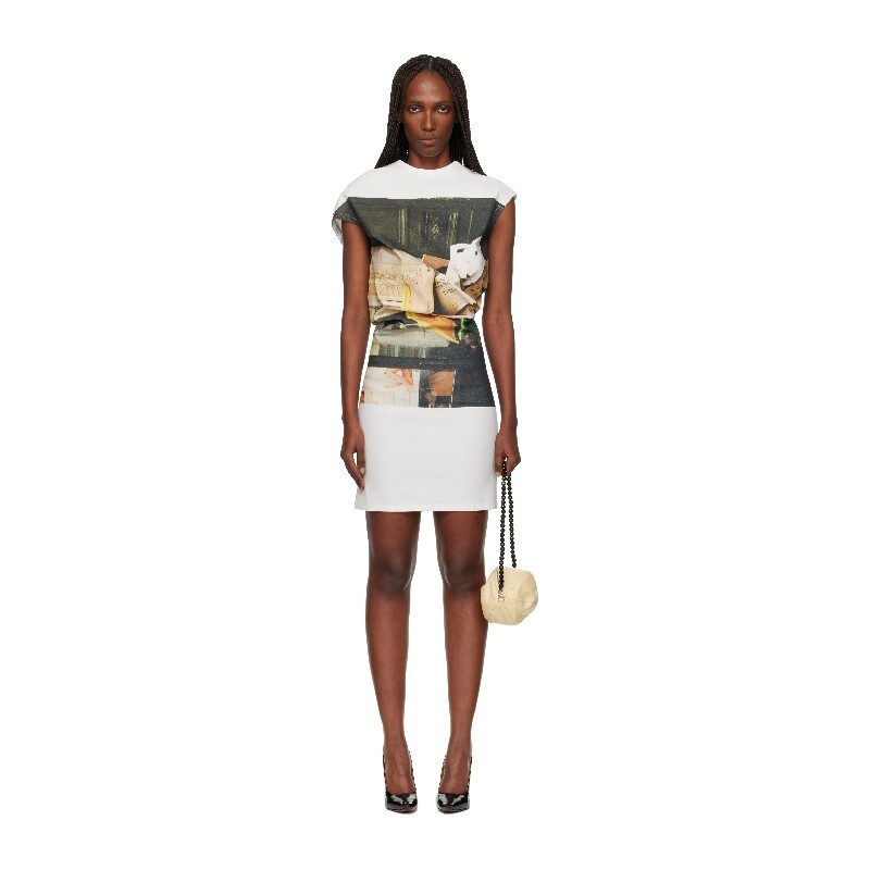 이세이미야케 멀티컬러 스트리트 뷰 미니 드레스 IM58FH025 02 Off White_이미지
