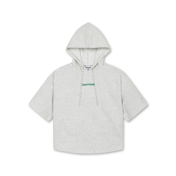 크랙앤칼골프 크랙앤칼 후드 크롭기장 반팔티셔츠 C261LTS056